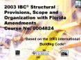 2003 IBC PowerPoint PPT Presentation