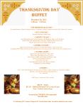 Thanksgiving Day Buffet PowerPoint PPT Presentation