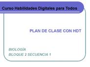 PLAN DE CLASE CON HDT