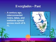 Everglades - Past