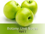 Botany Unit Notes