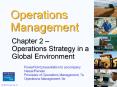 Operations Strategy in a Global Environment PowerPoint PPT Presentation