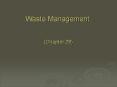 Waste Management PowerPoint PPT Presentation