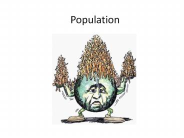 Population - Ms. Preissler