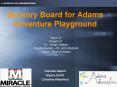 Sensory Board for Adams Adventure Playground PowerPoint PPT Presentation