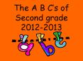 The A B C PowerPoint PPT Presentation