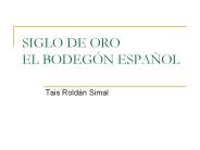 SIGLO DE ORO EL BODEG