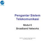 SM241013 - Pengantar Sistem Telekomunikasi