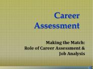 Career Assessment