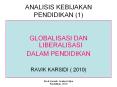 ANALISIS KEBIJAKAN PENDIDIKAN (1) PowerPoint PPT Presentation