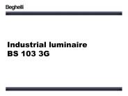 Industrial luminaire