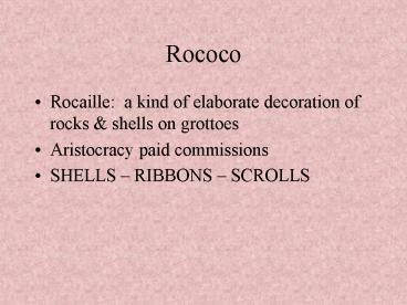 Rococo