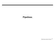 Pipelines
