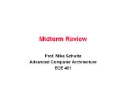Midterm Review