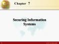 Securing Information Systems PowerPoint PPT Presentation