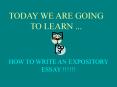 TODAY WE ARE GOING TO LEARN ... PowerPoint PPT Presentation
