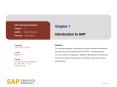Chapter 1 Introduction to SAP PowerPoint PPT Presentation