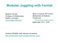 Modular Juggling with Fermat PowerPoint PPT Presentation
