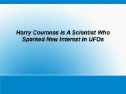 Harry Coumnas Is A Scientist