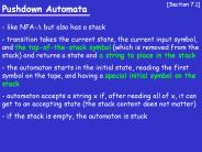 Pushdown Automata