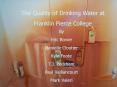 FRANKLIN PIERCE COLLEGE DRINKING WATER team PowerPoint PPT Presentation