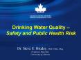 Drinking Water Quality  PowerPoint PPT Presentation