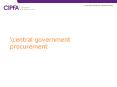 \central government procurement PowerPoint PPT Presentation