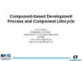 Component-based Development Process and Component Lifecycle PowerPoint PPT Presentation
