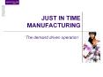 JUST IN TIME MANUFACTURING PowerPoint PPT Presentation