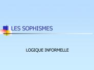 LES SOPHISMES