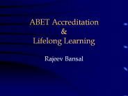 ABET Accreditation