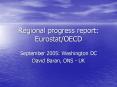 Regional progress report: Eurostat/OECD PowerPoint PPT Presentation