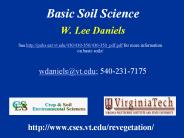 Basic Soil Science