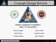 Concept Design Review PowerPoint PPT Presentation