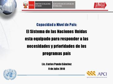 Capacidad a Nivel de Pa