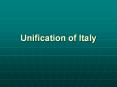Unification of Italy PowerPoint PPT Presentation