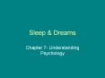 Sleep PowerPoint PPT Presentation