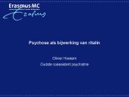 Psychose als bijwerking van ritalin