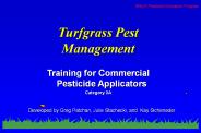 turf pesticide applicator training