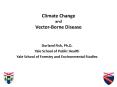 Climate Change and Vector-Borne Disease PowerPoint PPT Presentation
