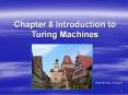 Chapter 8 Introduction to Turing Machines PowerPoint PPT Presentation