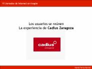 VI Jornadas de Internet en Arag