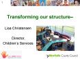 Transforming our structure PowerPoint PPT Presentation