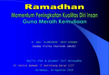 Ramadhan