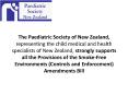 The Paediatric Society of New Zealand, representing the child medical and health specialists of New Zealand, strongly supports all the Provisions of the Smoke-Free Environments (Controls and Enforcement) Amendments Bill PowerPoint PPT Presentation
