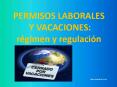 PERMISOS LABORALES  Y VACACIONES: r PowerPoint PPT Presentation