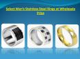 Mens Stainless Steel Rings