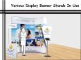 Display Banner Stands For Use In Business PowerPoint PPT Presentation