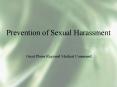 Prevention of Sexual Harassment PowerPoint PPT Presentation