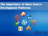 The Importance of Open Source Development Platforms